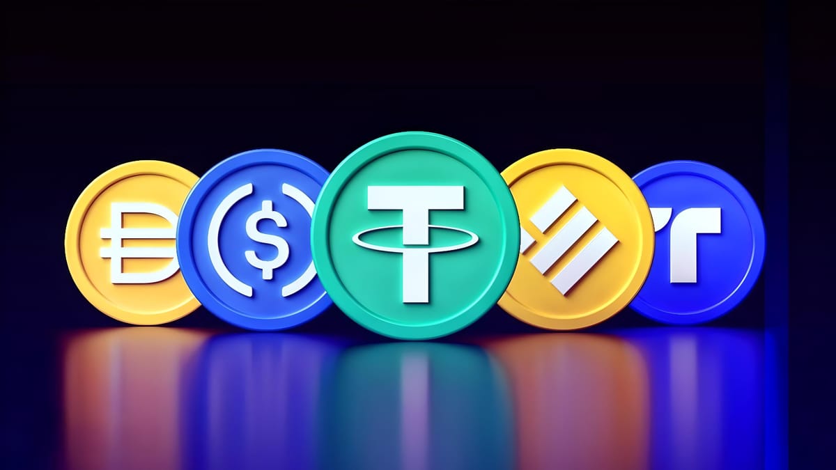 Stablecoin Trading Volumes Decline While USDT Market Cap Continues to Rise