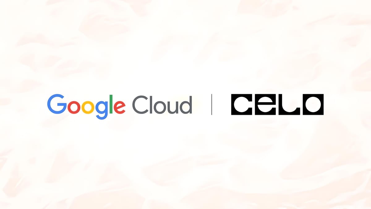 Google Cloud Partners with Celo as Validator - CELO Price Reacts