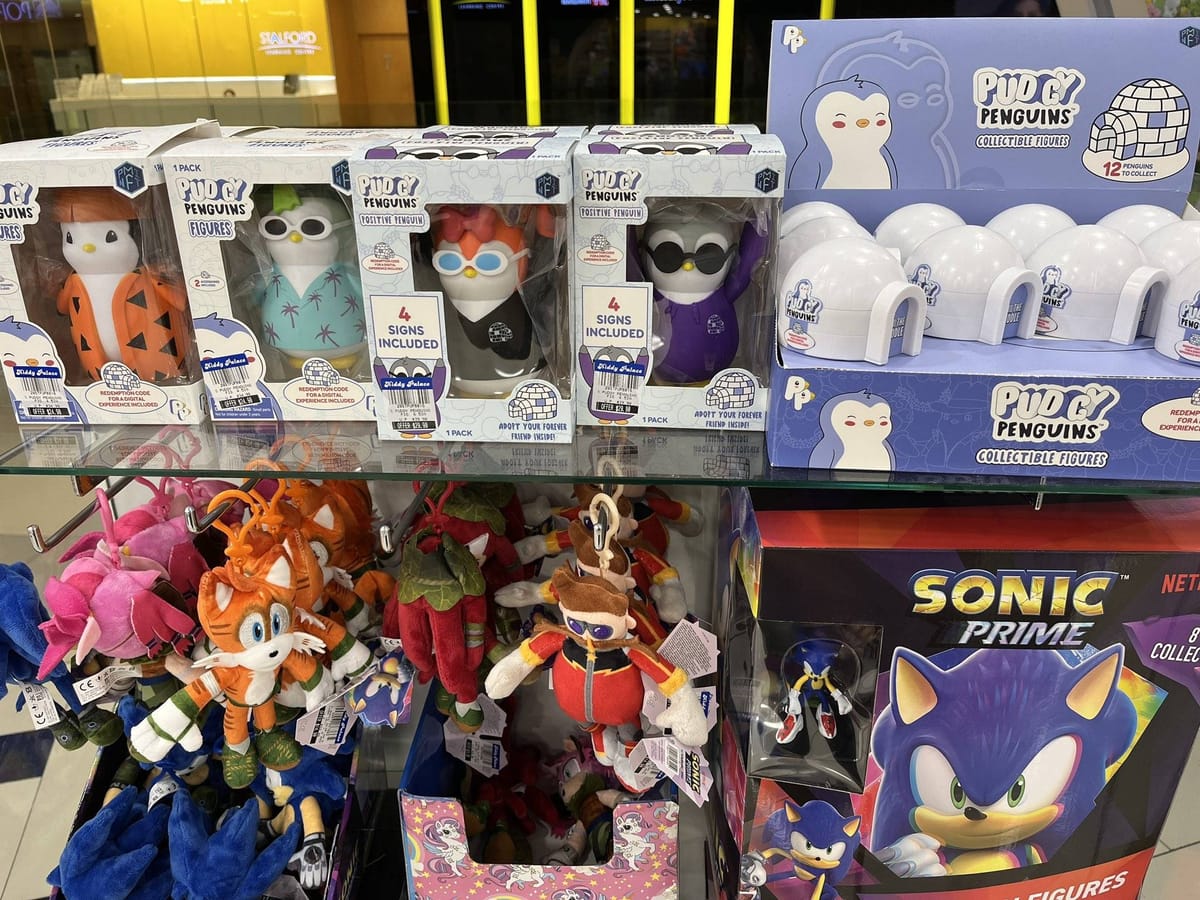 Pudgy Penguins NFT Toys Hit 2,000 Walmart Stores