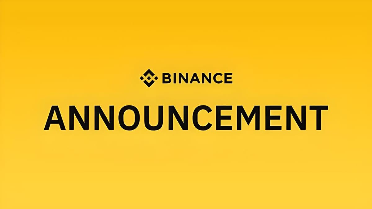 Binance Announces Delisting of TORN, BTS, PERL, and WTC