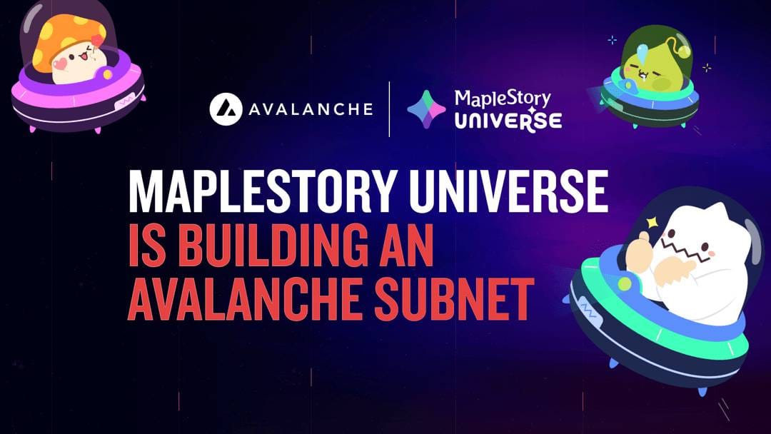 MapleStory Explores Web3 with Dedicated Subnet on Avalanche