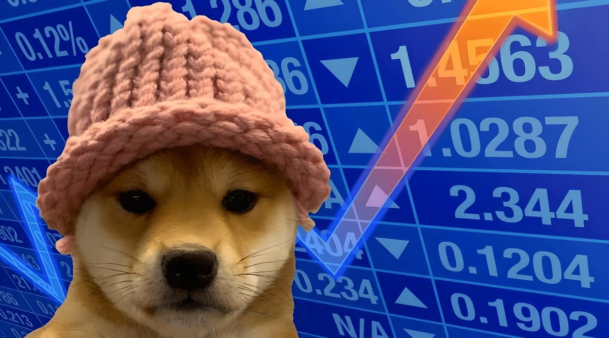 Dogwifhat (WIF) Sets New High, Surpasses Pepe in Market Cap