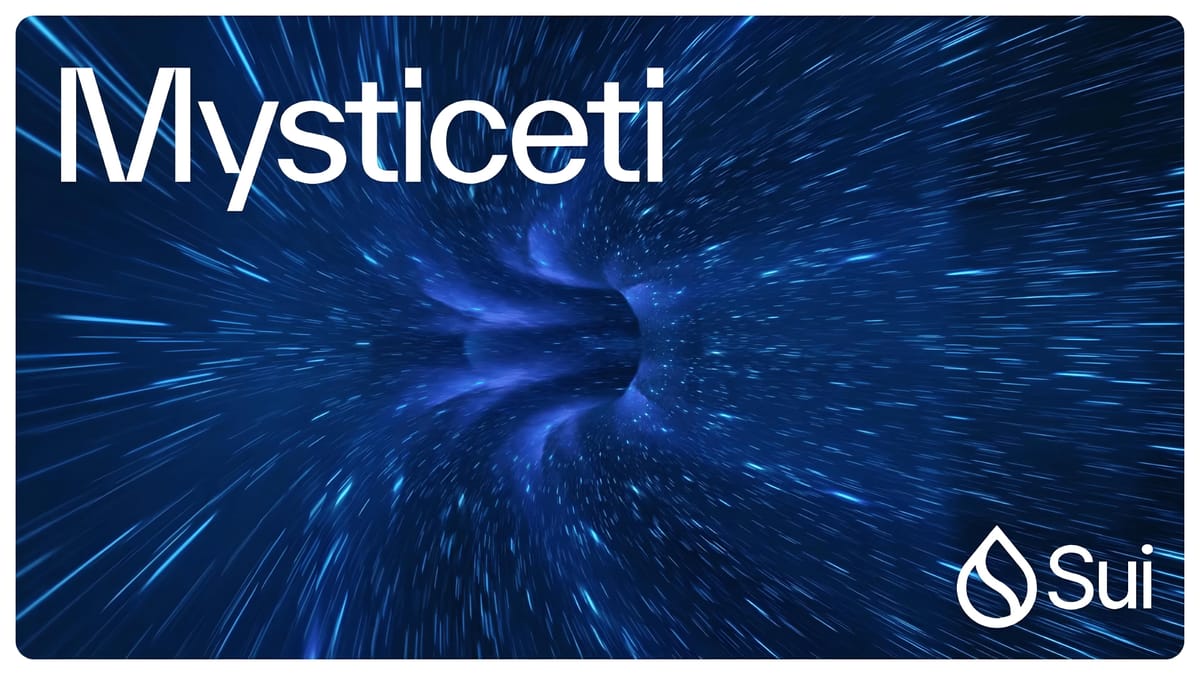 Sui Launches Mysticeti Testnet, Becomes World's Fastest Consensus Mechanism Blockchai