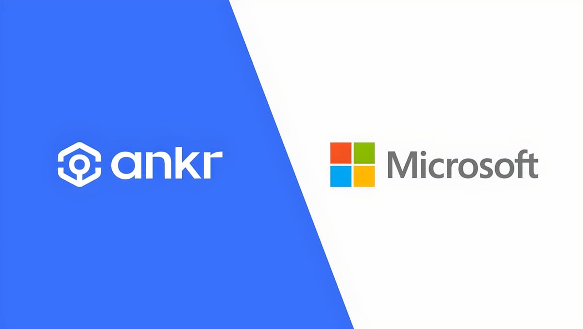 Ankr Partners with Microsoft to Provide Blockchain Node Services
