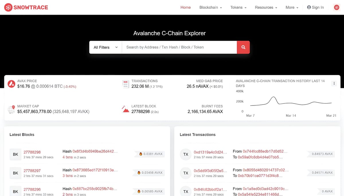 Avalanche Faces C-Chain Outage, No New Blocks Created for Nearly 3 Hours