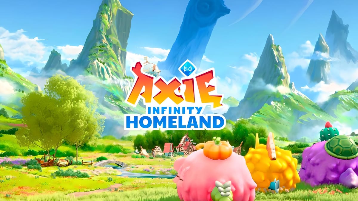 Axie Infinity Launches Homeland – A Game Mode Featuring Land NFTs