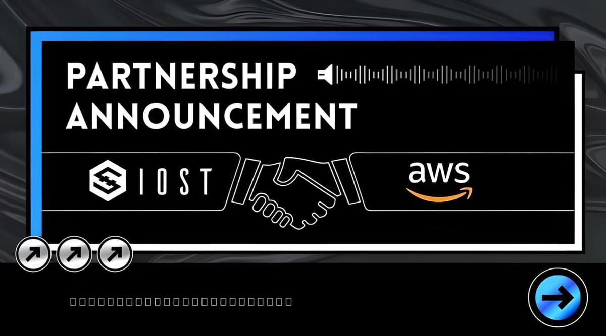 IOST Token Surge Following Deal with Amazon Web Services