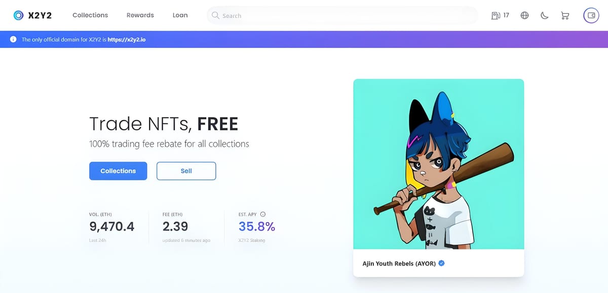 NFT Exchange X2Y2 Announces "Hold" Ahead of 35 Million Token Unlock