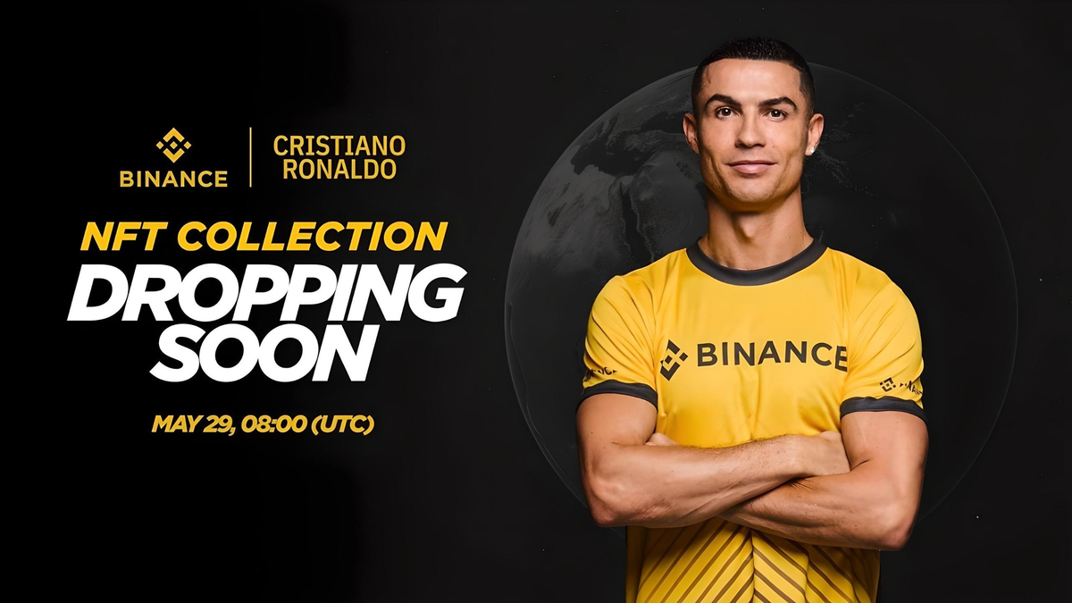 Cristiano Ronaldo to Launch Fourth NFT Collection on Binance on May 29