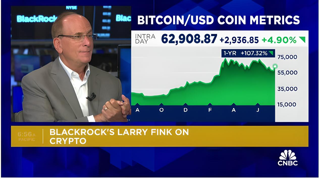 BlackRock CEO: "Bitcoin is a Real Financial Tool"