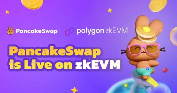 PancakeSwap DEX Officially Launches on Polygon zkEVM