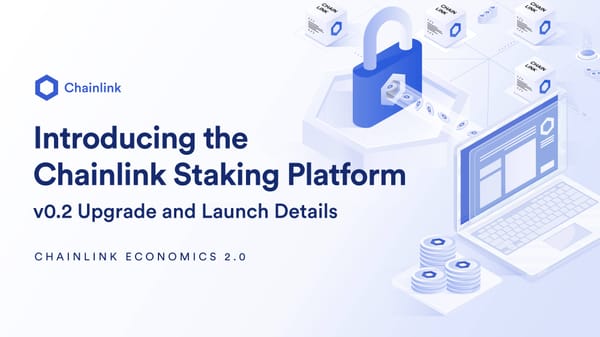 Chainlink (LINK) Launches Staking v0.2