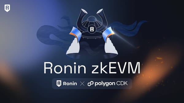 Ronin Launches zkEVM for Game Projects to Develop Their Own Layer-2