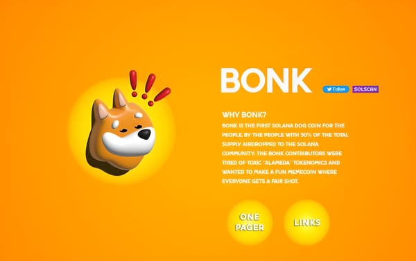 Bonk Memecoin Airdrops 50% of Total Supply to Solana Users – SOL Price Recovers Strongly