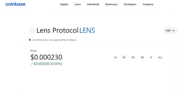 Coinbase Drops Hints About Lens Protocol Token