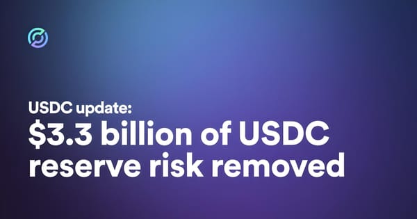 Circle Confirms Ability to Recover $3.3 Billion, USDC Price Approaches $1