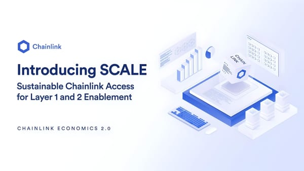 Chainlink Unveils Ecosystem Growth Program "SCALE"