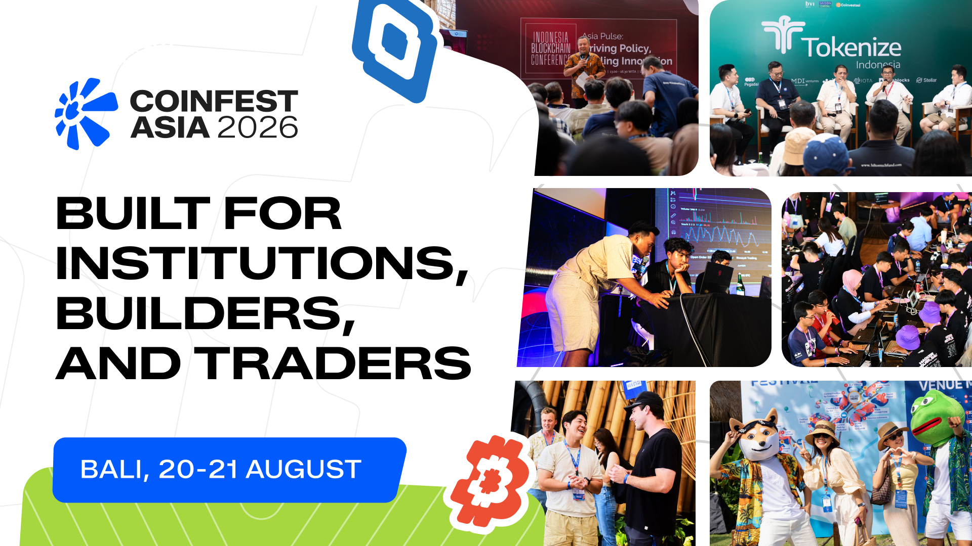 Coinfest Asia 2026 Splits Bali Festival Into Institutional, Builder, and Trader Tracks