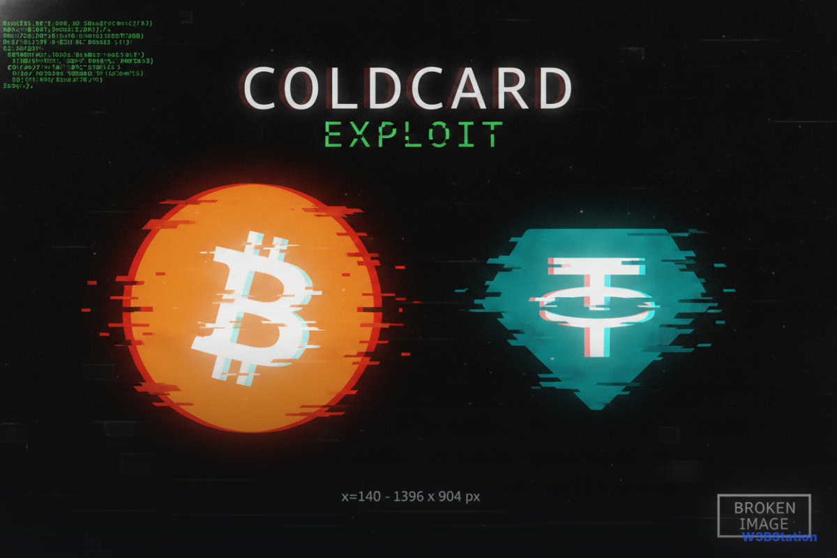 Aug 1: Coldcard Hardware Wallet Exploit Drains $38M in Bitcoin