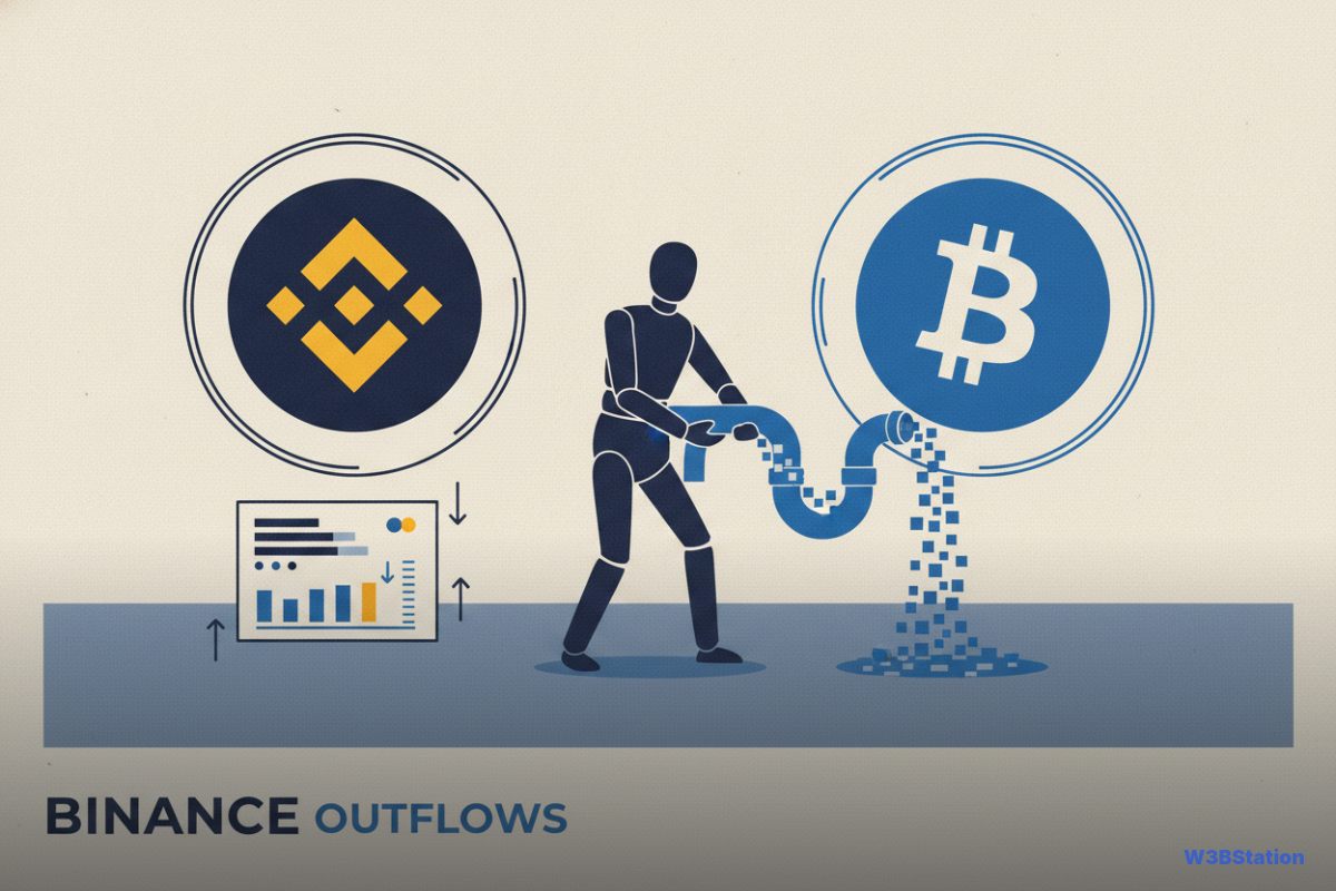 Jul 6: Binance Outflows Triple to $1.23B as ETH Withdrawals Hit 3-Year High
