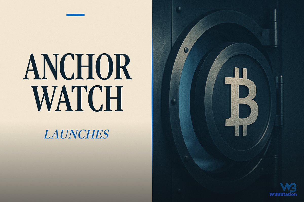 AnchorWatch Launches Nevada Trust Bitcoin Custody With $370 Million Insurance Cap