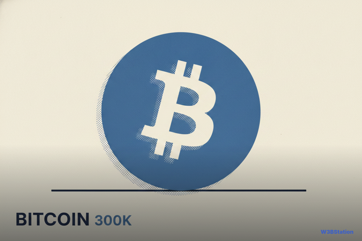 Bitcoin $300K–$500K Price Forecasts Challenged by Slowing Growth Multiples