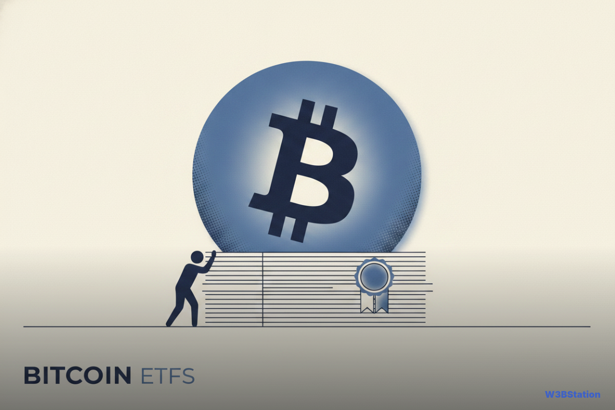 Bitcoin ETFs See $202 Million Outflow, Ending 9-Day Inflow Streak