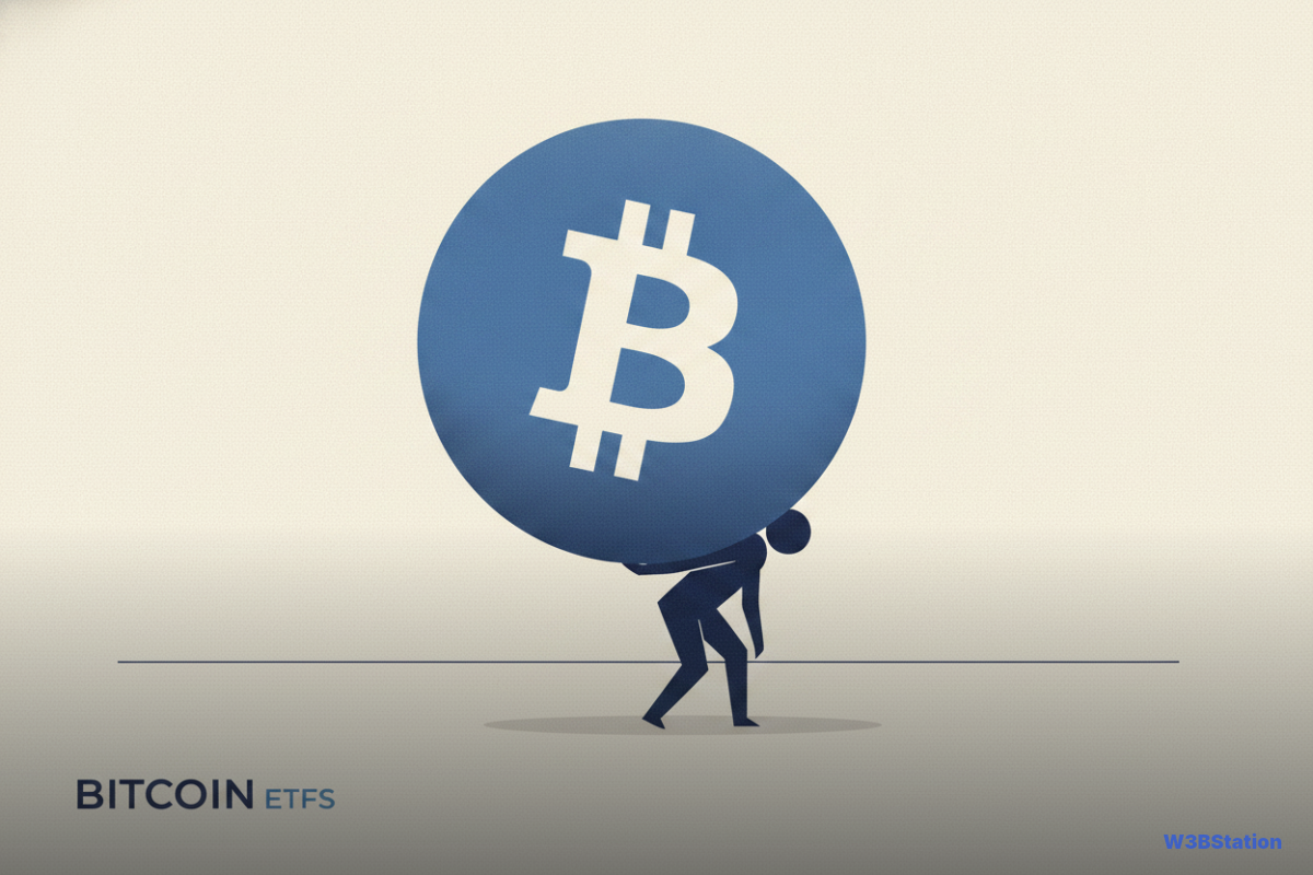 Bitcoin ETFs Shed $225M, Breaking Seven-Day Inflow Streak Amid Iran Tensions