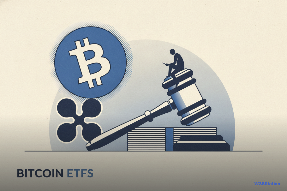 Bitcoin ETFs Shed $261M as XRP Funds Buck Outflow Trend