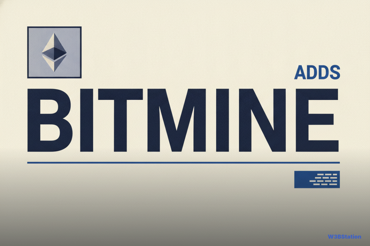 Bitmine Adds $68M in Ether, Nears 5% of Total ETH Supply as Tom Lee Cites Catalysts