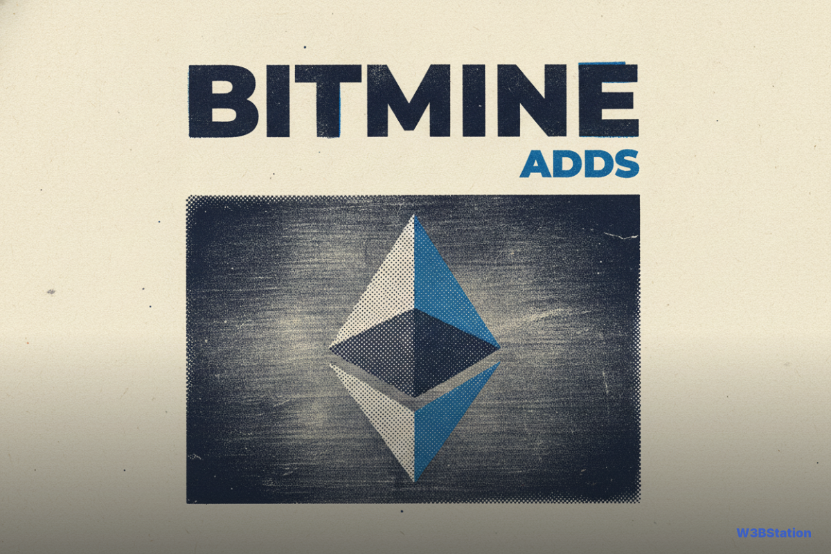 BitMine Adds $92 Million in ETH, Approaches 5% of Circulating Supply