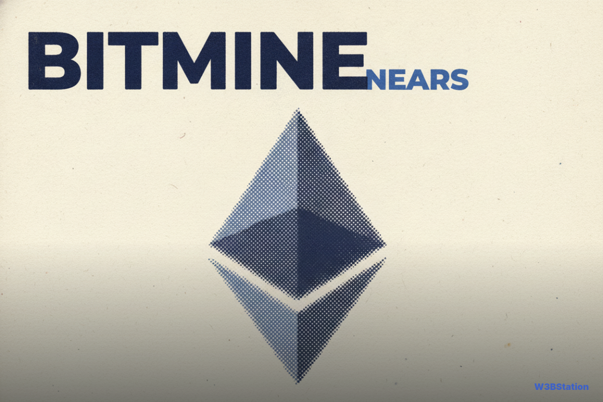 BitMine Nears 5% ETH Supply Target, Pauses Accumulation