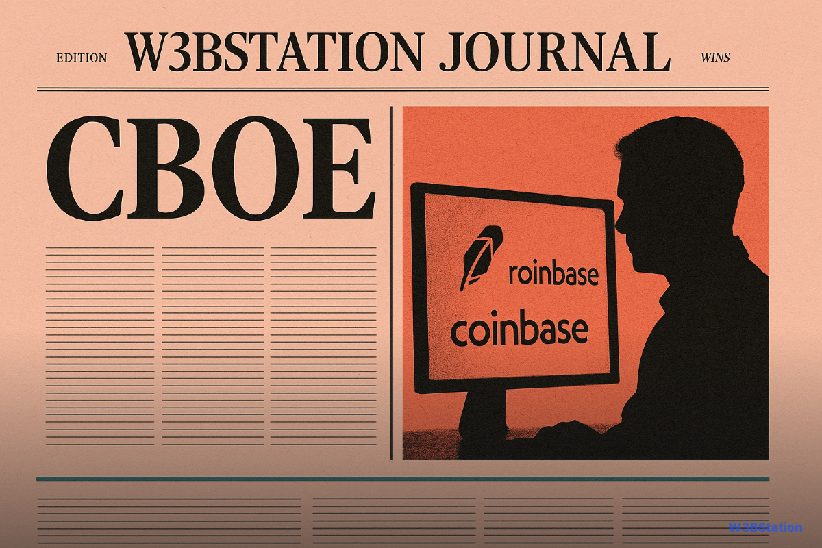 Cboe Wins SEC Approval to List Binary Options on Coinbase, Robinhood, and Marathon KPIs
