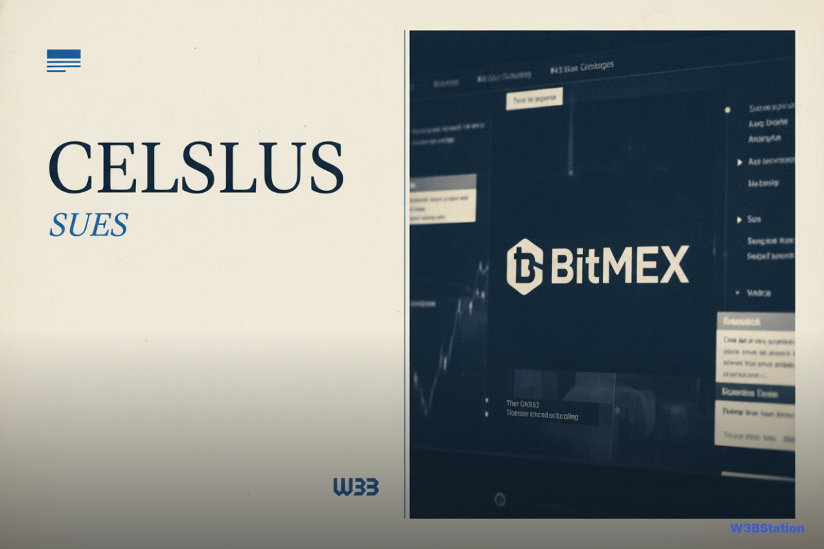 Celsius Sues BitMEX for $495 Million Over 2020 Crash Liquidations