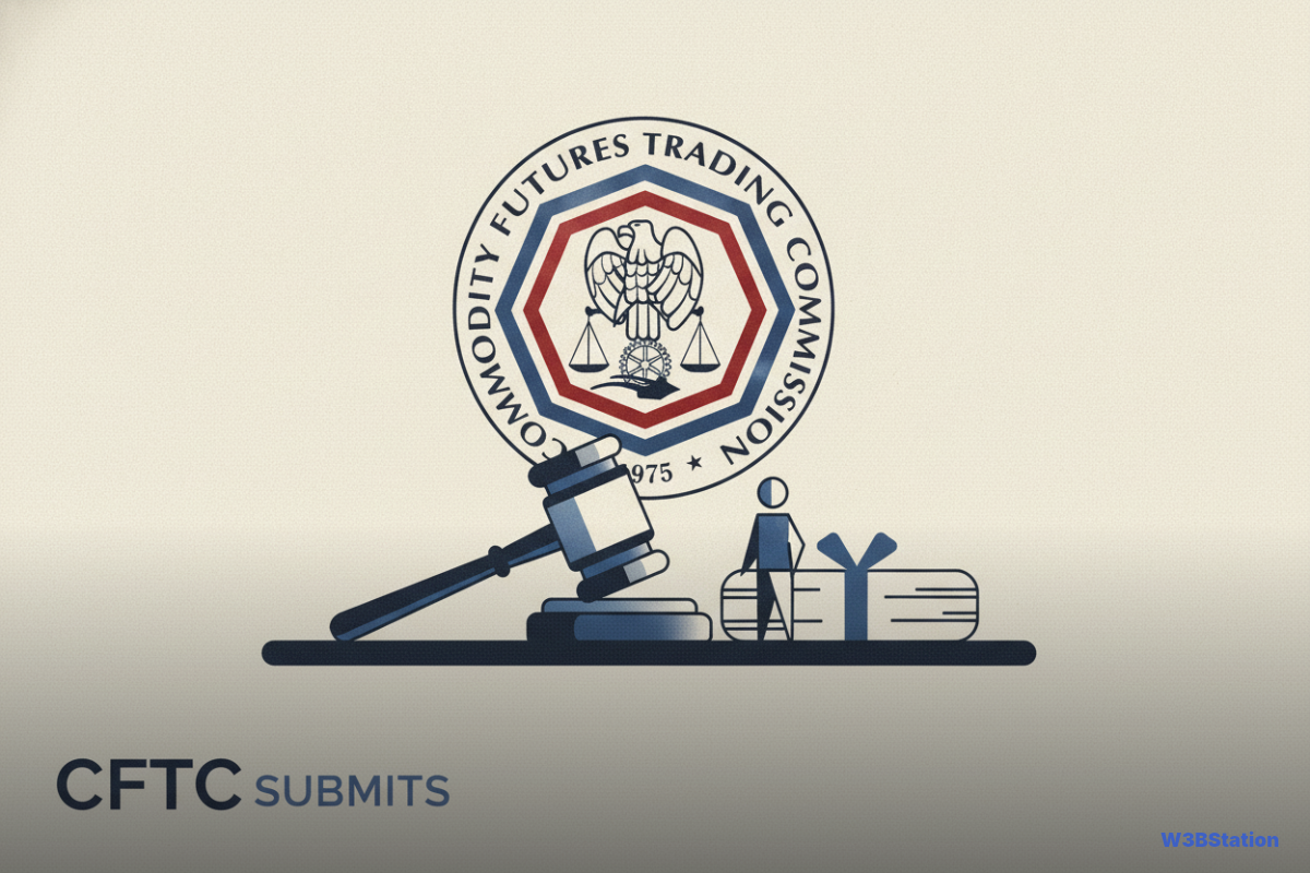 CFTC Submits Crypto Market Rules to White House as Congress Stalls