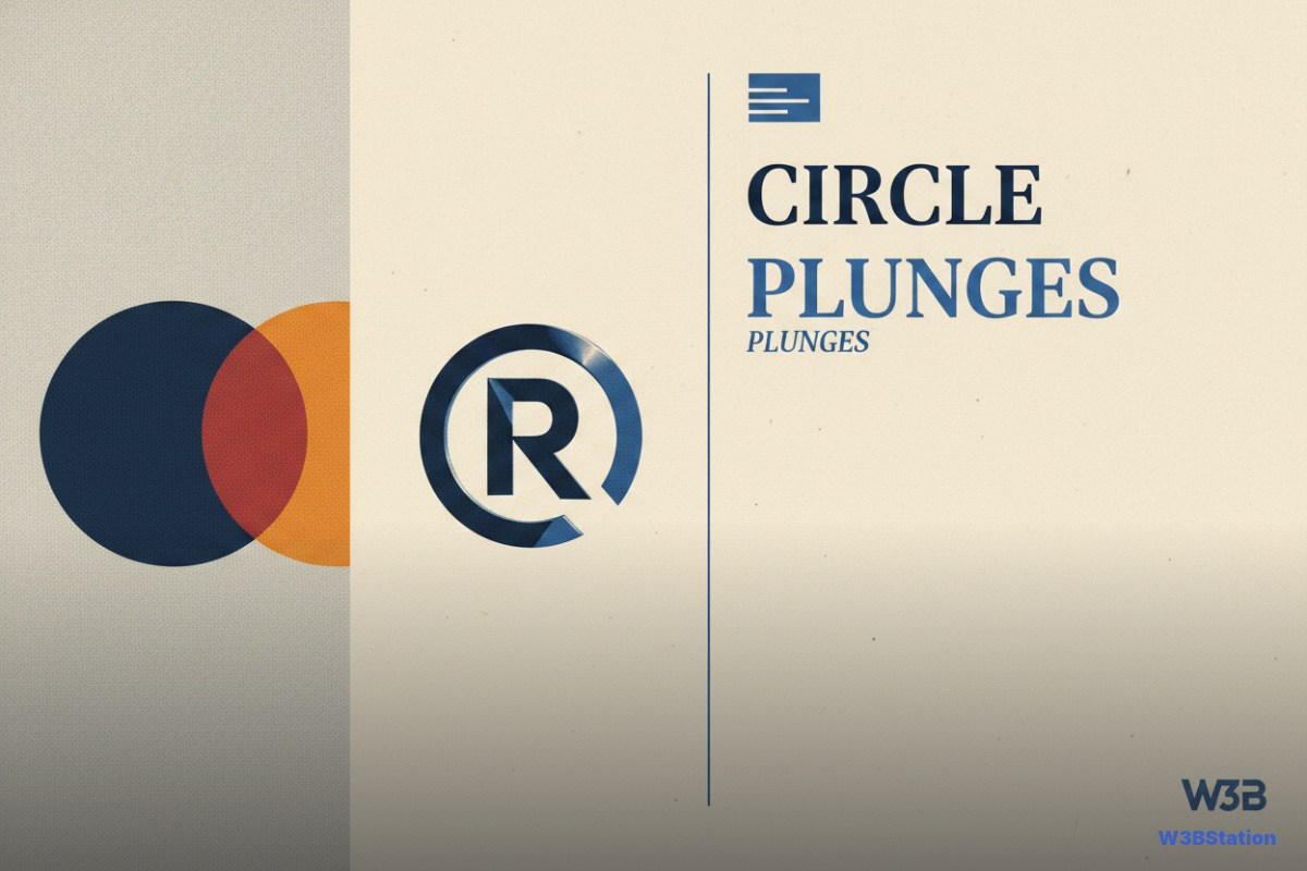 Circle Plunges 17% as Stripe, Coinbase, BlackRock Back Open USD Stablecoin