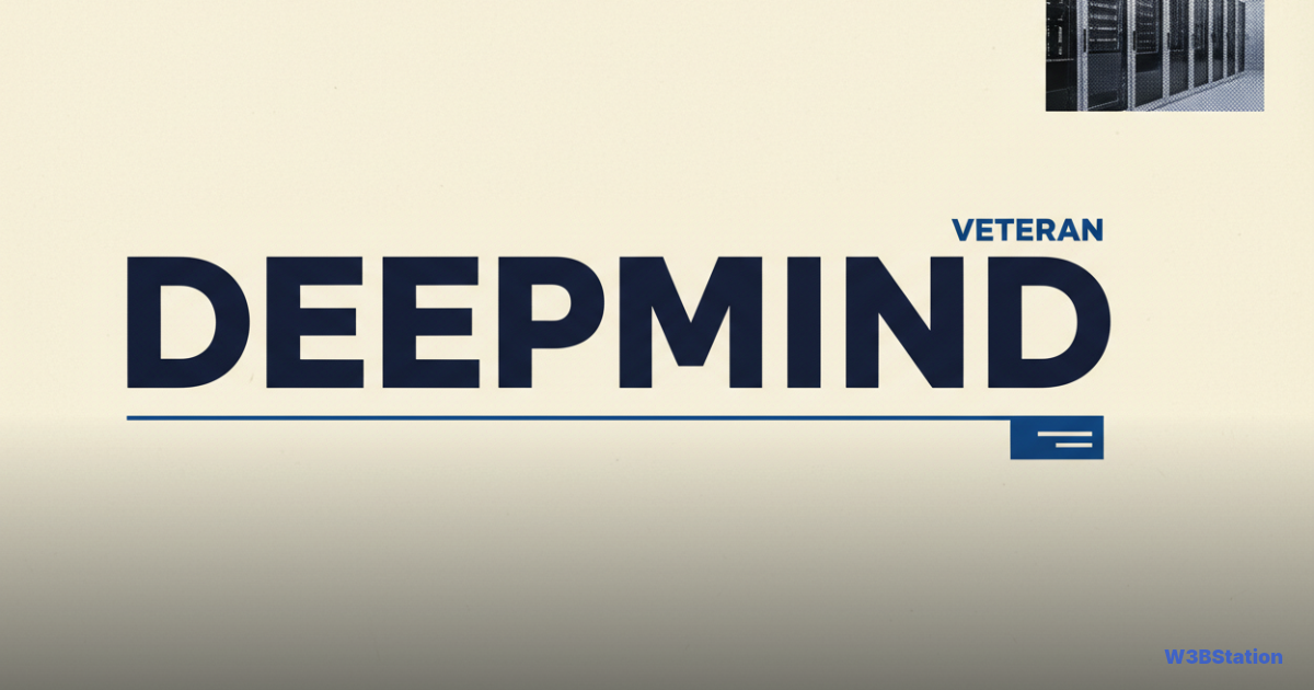 DeepMind Veteran Raises $1.1 Billion for Non-Human Data AI Training