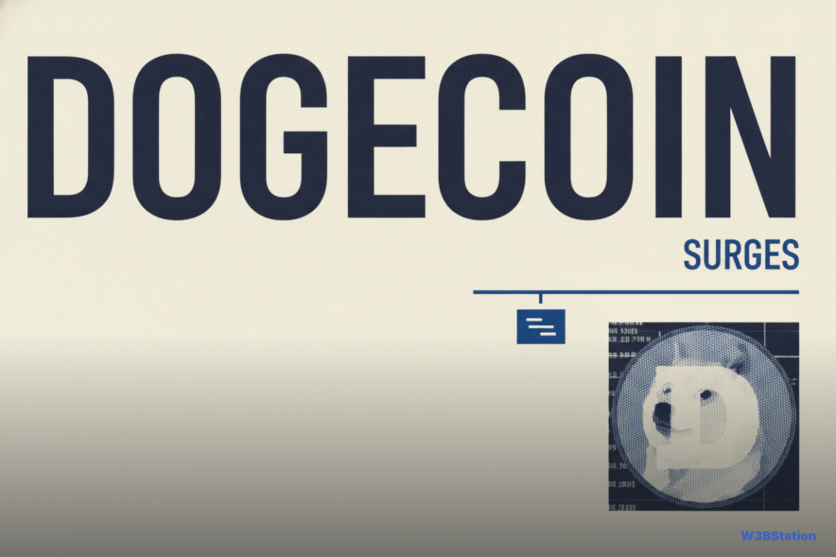 Dogecoin Surges 15% as $844M in Short Positions Liquidated
