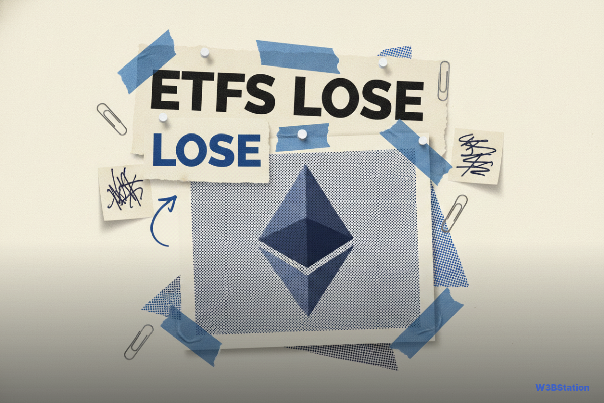 ETH ETFs Lose $345M as Price Nears $1.5K; Tokenization Remains a Bright Spot