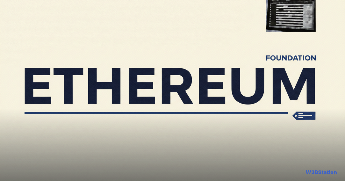Ethereum Foundation Dumps Another $23 Million in ETH to Treasury Firm