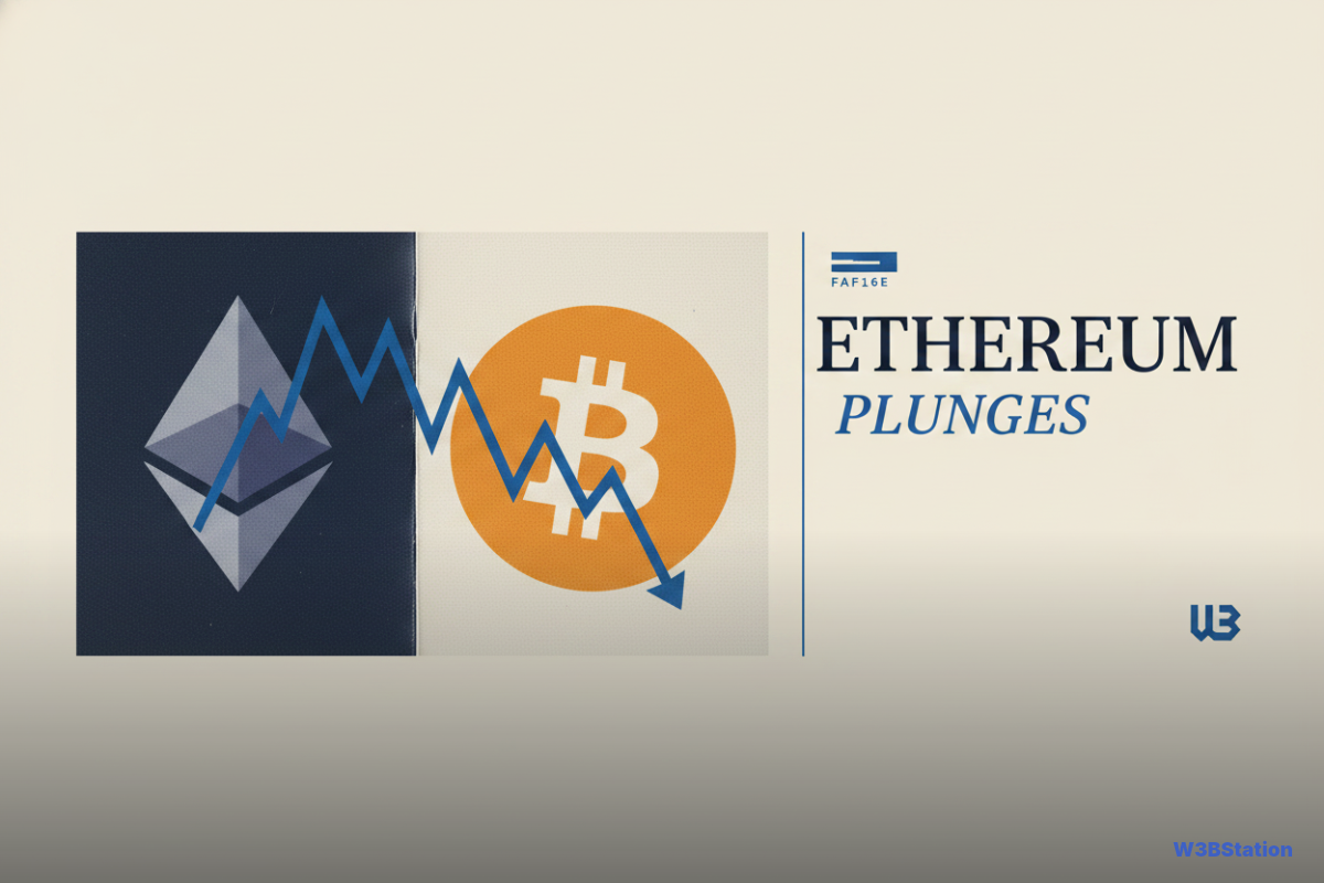 Ethereum Plunges to 13-Month Low Amid Zcash Bug and BTC Slide
