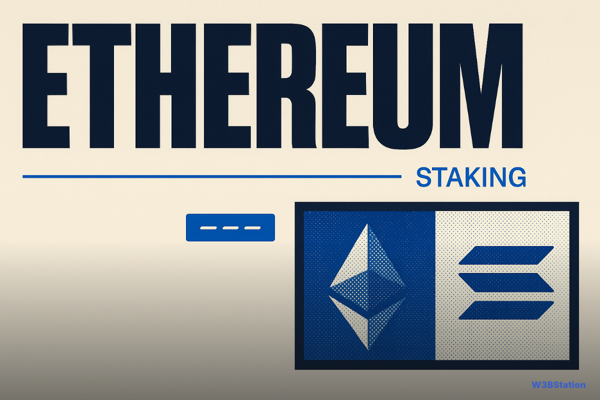 Ethereum Staking Hits Record 43.8M ETH as Yields Decline; Solana Activity Grows