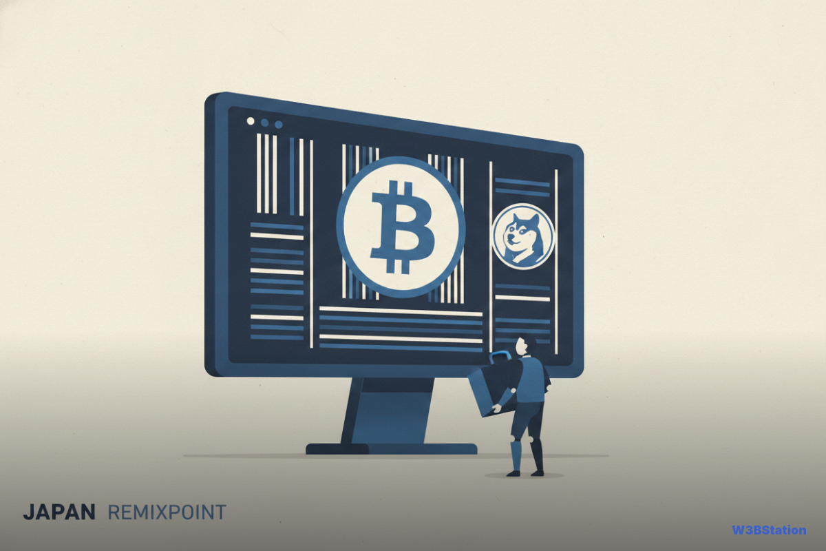 Japan's Remixpoint Sells All Altcoins, Now Holds Only Bitcoin