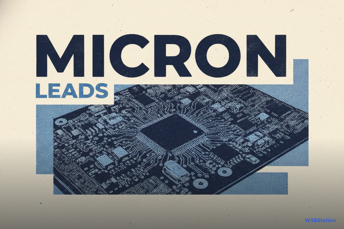 Micron Leads $350B AI Semiconductor Rout After Broadcom Guidance Miss