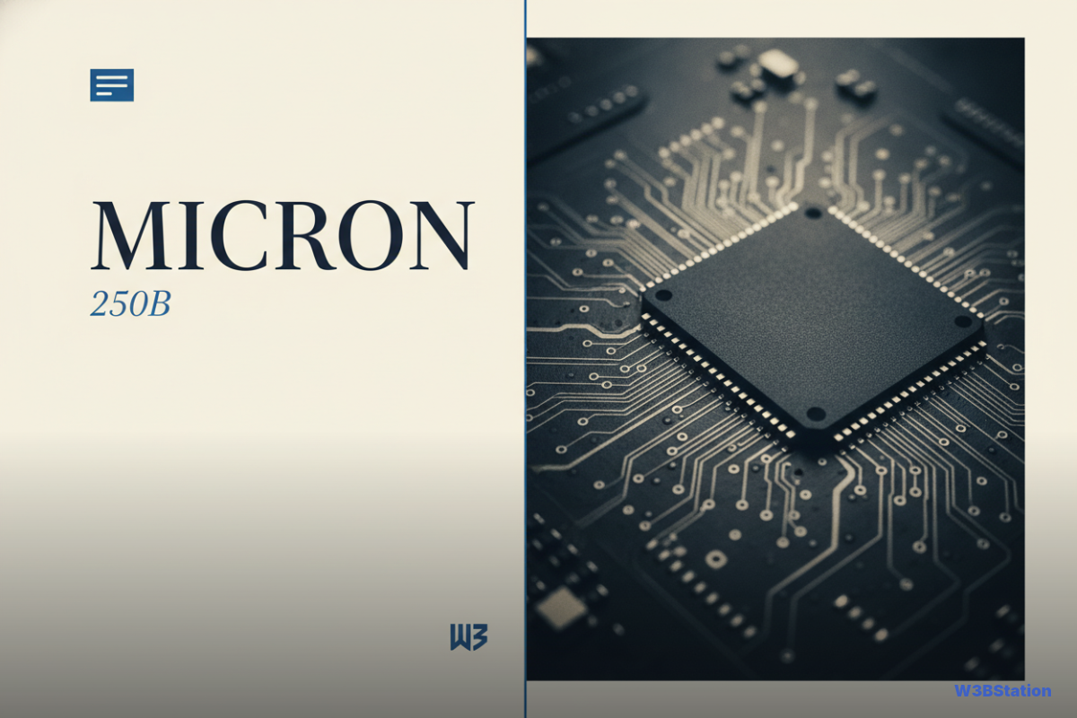 Micron's $250B AI Chip Investment Analyzed Amid Nvidia-AMD Rivalry