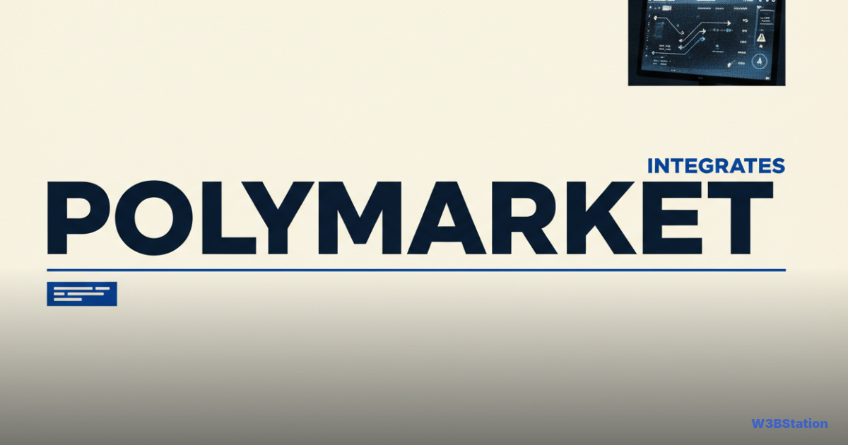 Polymarket Integrates Chainalysis Surveillance Amid $15B Valuation Push