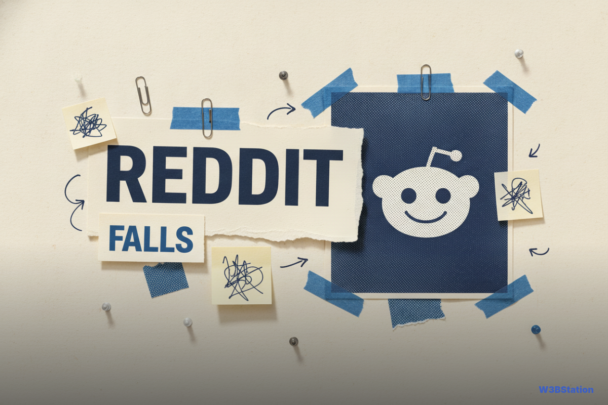 Reddit Falls About 30% as AI Search Clouds Its Growth Outlook