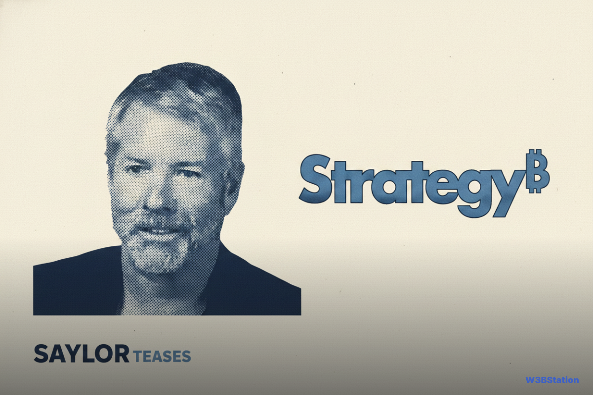 Saylor Teases Buy, Then Files Bitcoin Sale as STRC Rate Holds at 12%
