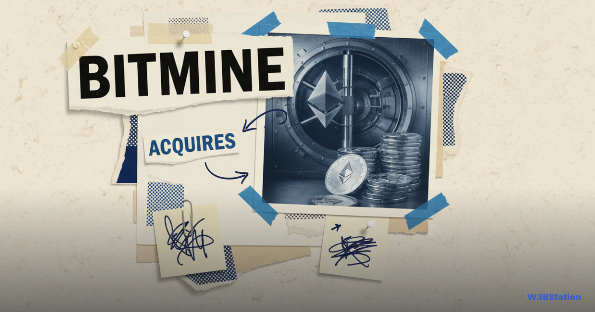 Tom Lee's BitMine Acquires Additional $23M in ETH