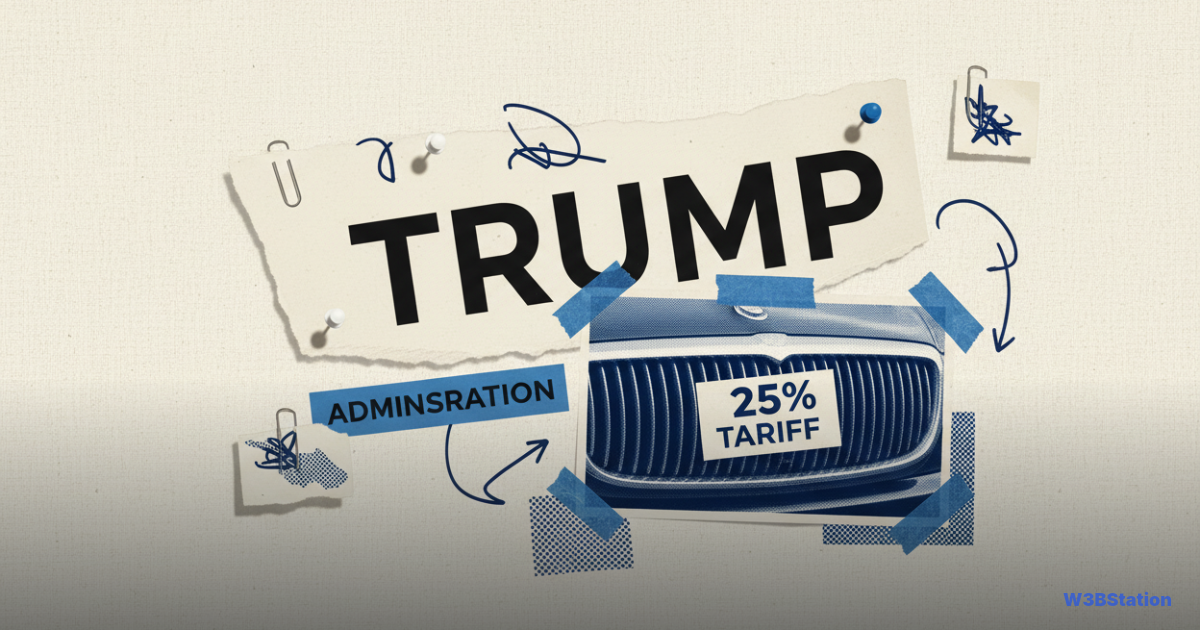 Trump Administration Escalates EU Trade War with 25% Auto Tariffs